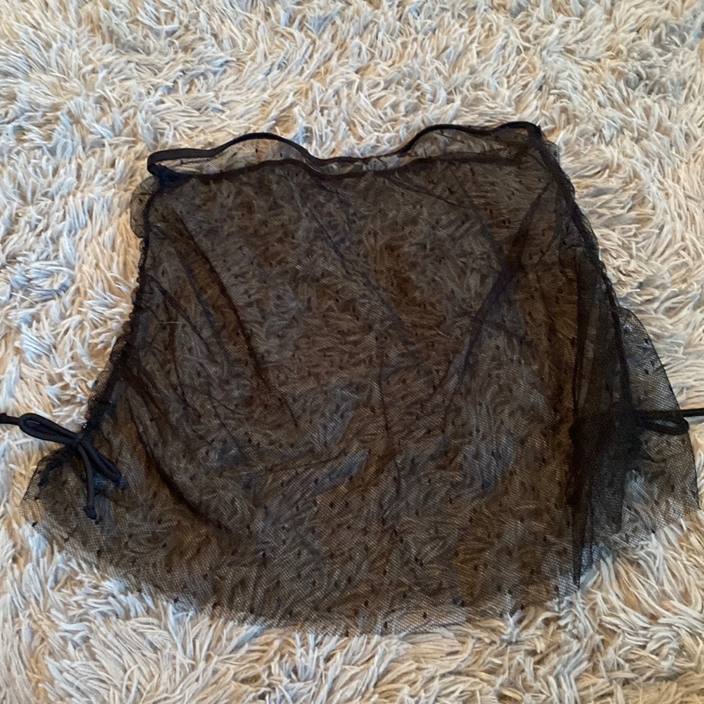 Shein Mesh Skirt Cover Up